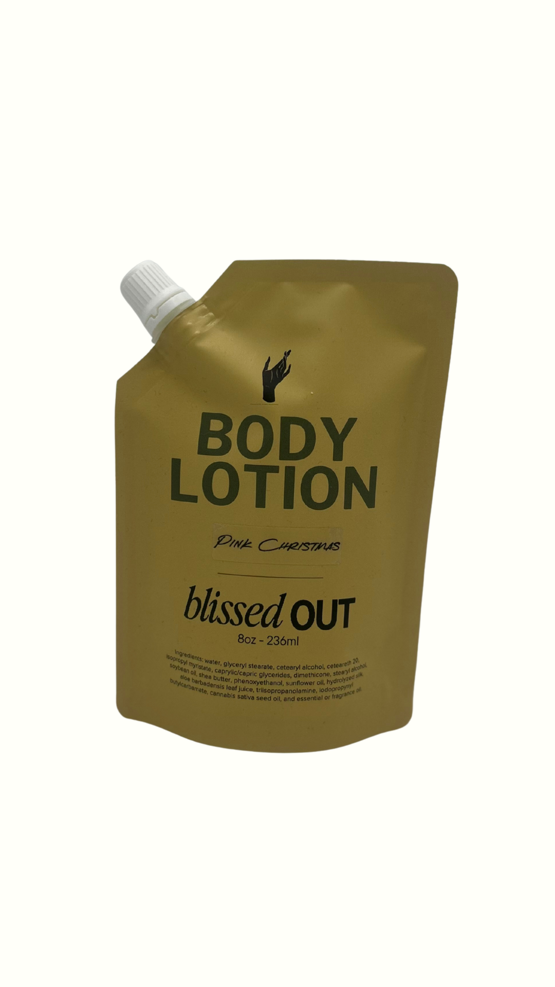 Pink Christmas Body Lotion