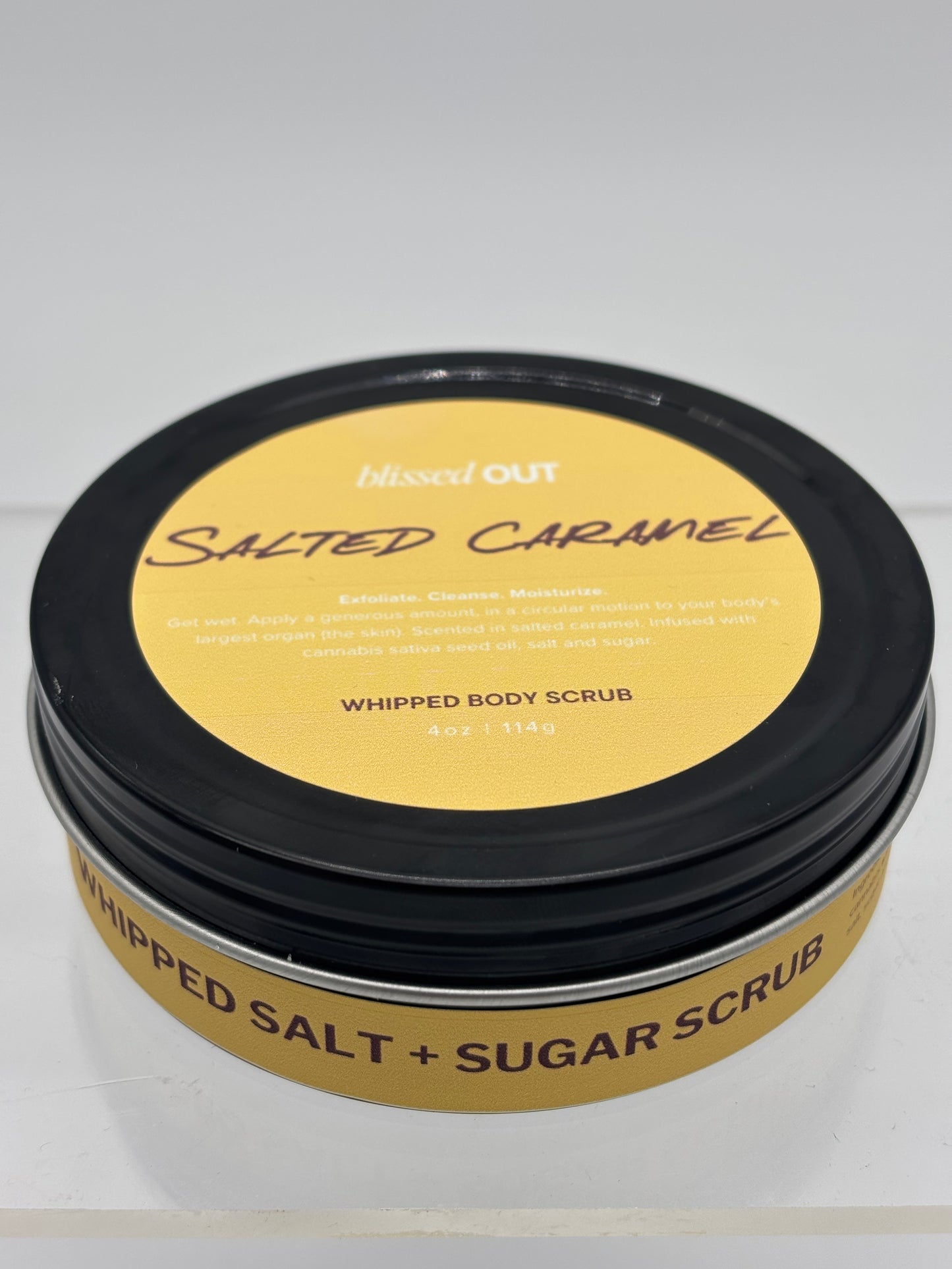 Salted caramel Whipped Scrub