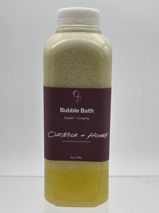 OatMilk + Honey Bubble Bath